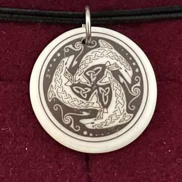 Necklace Pendant Nehalennia (Round)